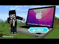 Minecraft: NOOB vs PRO vs HACKER: NEW APPLE MacBook in Minecraft! Laptop / Animation