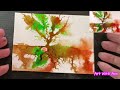 How to paint in acrylic inks|Acrylic ink painting techniques|