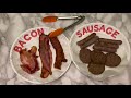 Bacon and Sausage SERVING SIZE