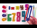 Let's Color Numbers & Learn Math || Count 1-10 Learning Video For Toddlers