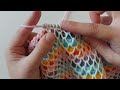 Tunisian Crochet Smock Stitch | Mermaid Scale Crochet | Crochet Tutorial