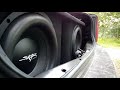 Skar SDR-2X12D4-2011 Chevy Malibu setup