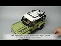 LEGO Technic 42110 Land Rover Defender unboxing, speed build and detailed review