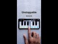 Unstoppable Song | Step By Step With Notes