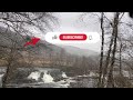 Part one of our drive through Glen Orchy following the river Orchy on a very wet day in Scotland