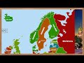 European Map: Countries, Capitals and National Flags (with Photos). Learn Geography #01