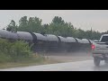 Norfolk Southern Train 275 at the 34.4, just east of Pamplin July 4th, 2024
