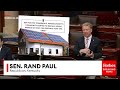 BREAKING NEWS: Rand Paul Furiously Lists Shocking Earmarks In Programs $1.2 Trillion Budget