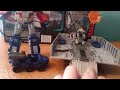 Transformers Earthrise Optimus Prime with Toyhax Reprolabels and Nonnef Upgrade Kit