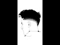 Line Art Hair Drawing Portrait Vector Tutorial Adobe Illustrator