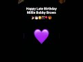 Millie Bobby Browns birthday was two days ago 🎉