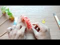Origami Worm - How to make a paper worm  for kids (EASY)