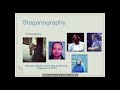 NCM: Introduction to Steganography