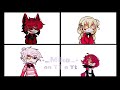 Alastor makes a Zoom call to check on everyone else||Hazbinhotel||Gachalife 2