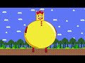 Super Mario Bros. but Every Golden Flower makes Sonic to Gold Sonic | Game Animation