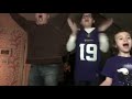 Stefon Diggs TD Best Fan Reactions Compilation- Minnesota Vikings vs New Orleans Saints 2018