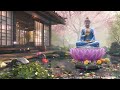 Relaxing Morning in the Garden with Japanese Flute Music - Japanese Zen Music For Soothing, Healing