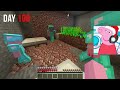 Peppa Pig, But 100 Days on a Volcanic Island in Minecraft