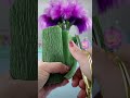 DIY Flowers from Satin Ribbon and Flower Vases || Rayung Flower from Satin Ribbons (Rayung Flower)