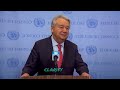 Breaking: UN Chief Sends Shocking Message!!!