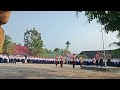 Pramuka SMP Petugas Upacara Bendera