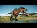 2x ACROCANTHOSAURUS vs 5x CARNOTAURUS - Jurassic World Evolution 2