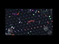 me being  a laggy try hard noob in slither.io