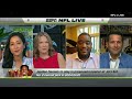 TENSIONS FLARE at Lions & Giants joint practice 😳 + Jayden Daniels to PLAY vs. Jets 👀 | NFL Live