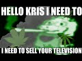 HELLO KRIS I NEED TO SELL YOUR TELEVISION