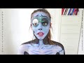 Corpse Bride Emily Makeup Tutorial (Halloween Makeup 2018)