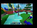 ranked solo gameplay roblox bedwars