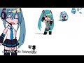 ||My name is Hatsune miku!|| Trend🌻|- ! Gacha club˙ Donuts do hanako , animation