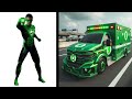 SUPERHEROES but AMBULANCE 🚑 VENGERS 🔥|| All Characters (Marvel & DC) 2024