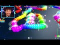 Becoming The BIGGEST SNAKE In Roblox SLITHER.IO!