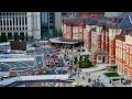 2014/10/12 Tilt Shift Video at Tokyo Station Marunouchi Side (20sec)