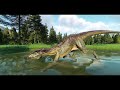 INDORAPTOR HUNTING THERIZINOSAURUS HERD IN WOODLAND ENV - Jurassic World Evolution 2