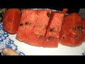 اسهل تقطع البطيخ الاحمر بكل سهولة في موسم البطيخ 🍉🍉