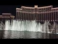 Magical fountain show Bellagio Hotel See the awesome dance