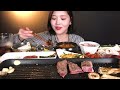 ENG SUB)Mukbang ASMR of Beef Brisket, Sirloin and Thin Flank Korean Eating Show