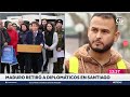 VENEZOLANOS MOLESTOS por cierre de embajada en Santiago: “Estamos esperando respuestas”