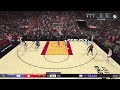 NBA 2K24 Shaq stops Bam!