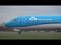 [4K] Magnificent Plane spotting day at Amsterdam airport Schiphol | B747, B777, B787, A330 & More!