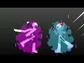 Killer sans VS cross Sans (round 2) (sticknodes animation)