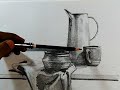 Still Life Drawing Tutorial | Start to draw with video