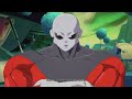 Jiren punches himself and Gohan in the face. Happy birthday