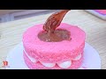 Rainbow Cake Using KITKAT - OREO - DAIRY MILK 🌈 Miniature Rainbow KitKat Cake By Baking Yummy🍫