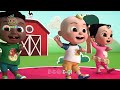 Belly Button Beach Song | Cocomelon and Little Angel Nursery Rhymes