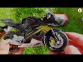 Unboxing toy cars, large displacement motorcycles, super motorcycles, motorbikes, mini motorbikes,