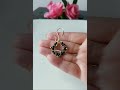 Easy bead earrings/beginners wire wrapping earrings tutorial/How to make earrings/earrings tutorial
