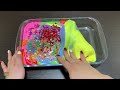 RELAXING WITH CLAY PIPING BAGS VS MAKEUP VS GLITTER ! Mixing Random Things Into Slime #5403